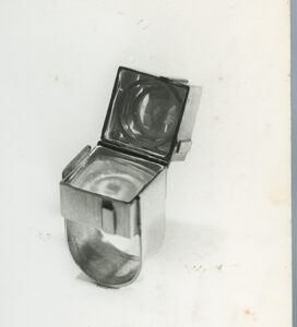 spion-ring open met spiegel