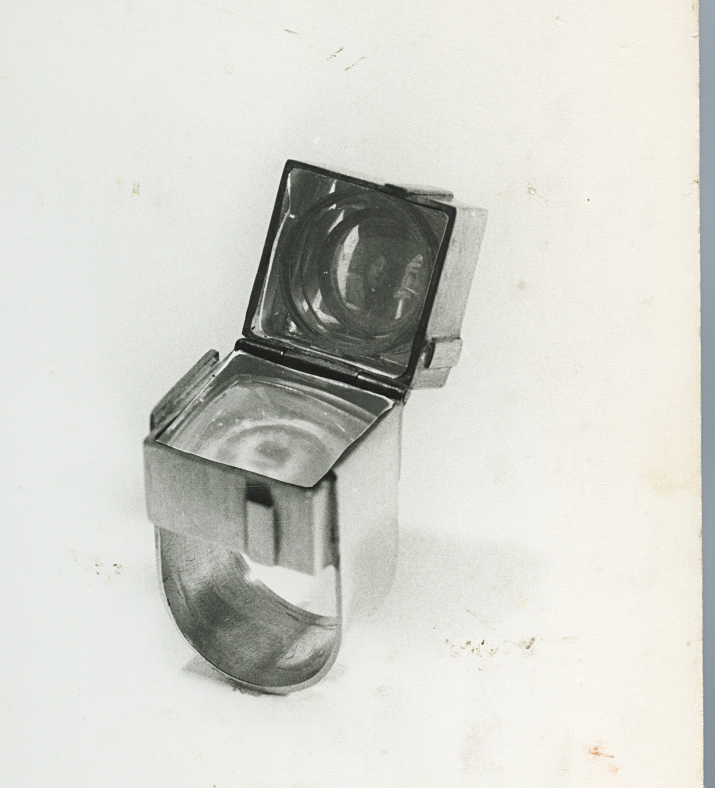 spion-ring open met spiegel